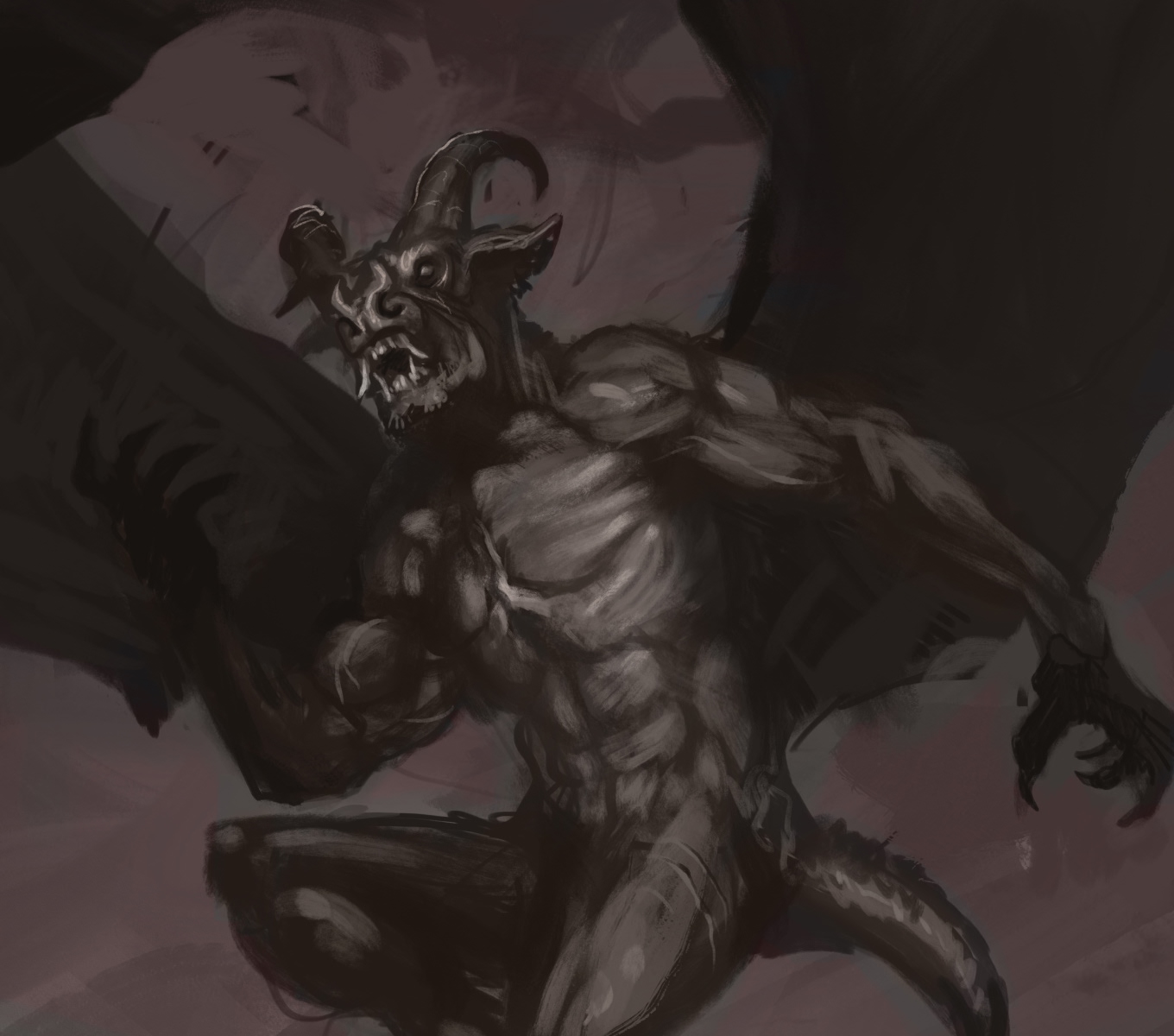 Nightmare Incubus original fantasy artwork