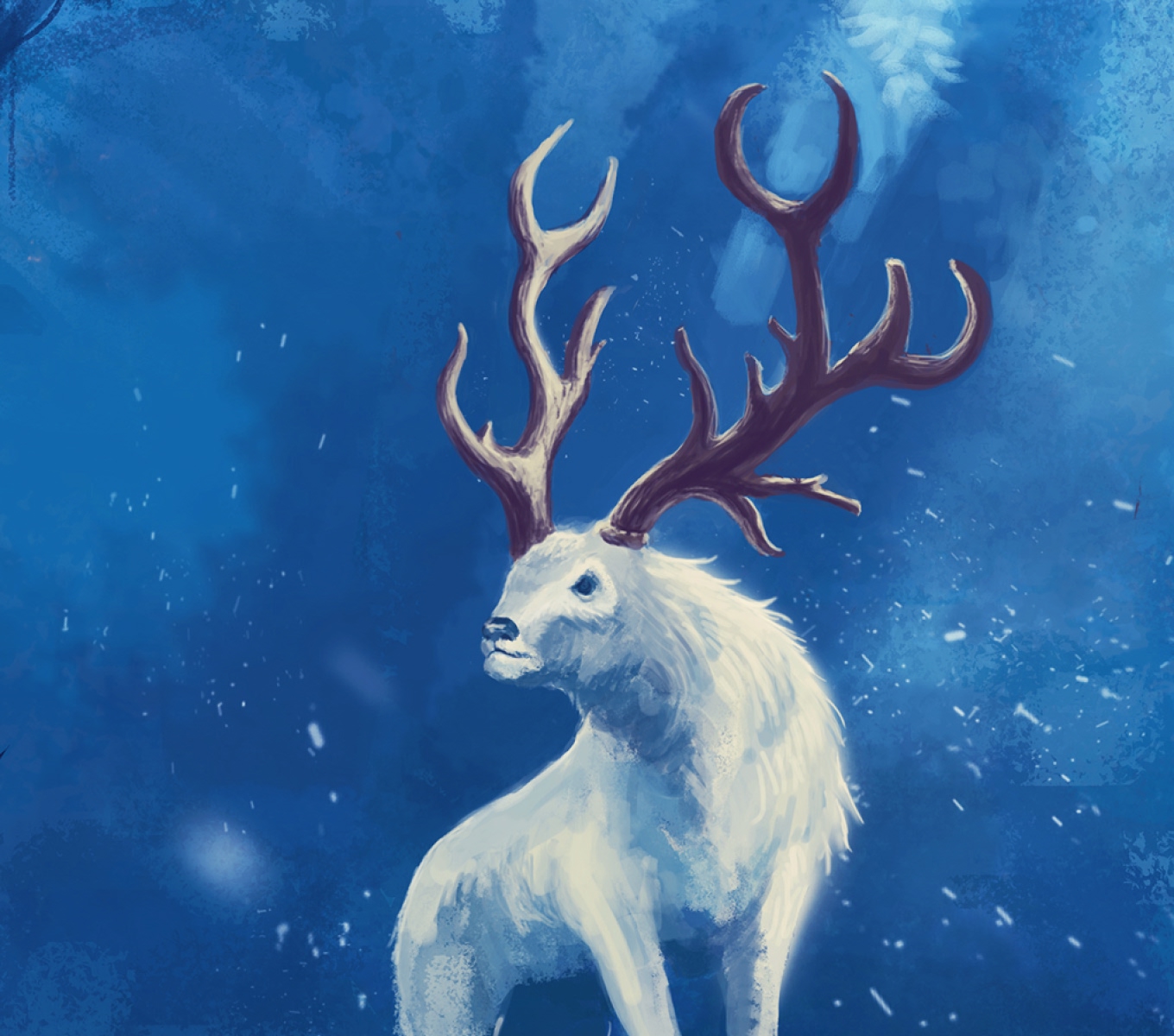 Winterpath Guide original fantasy artwork