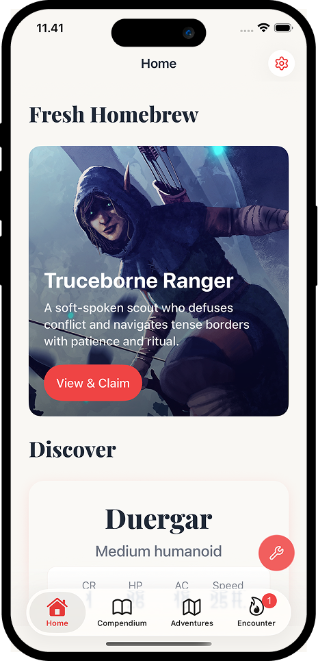 Clean Interface in Questweaver