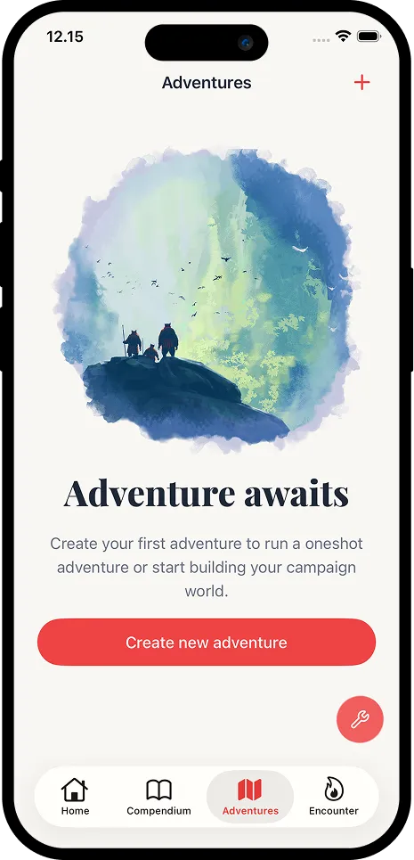 Questweaver Adventure Awaits Screen